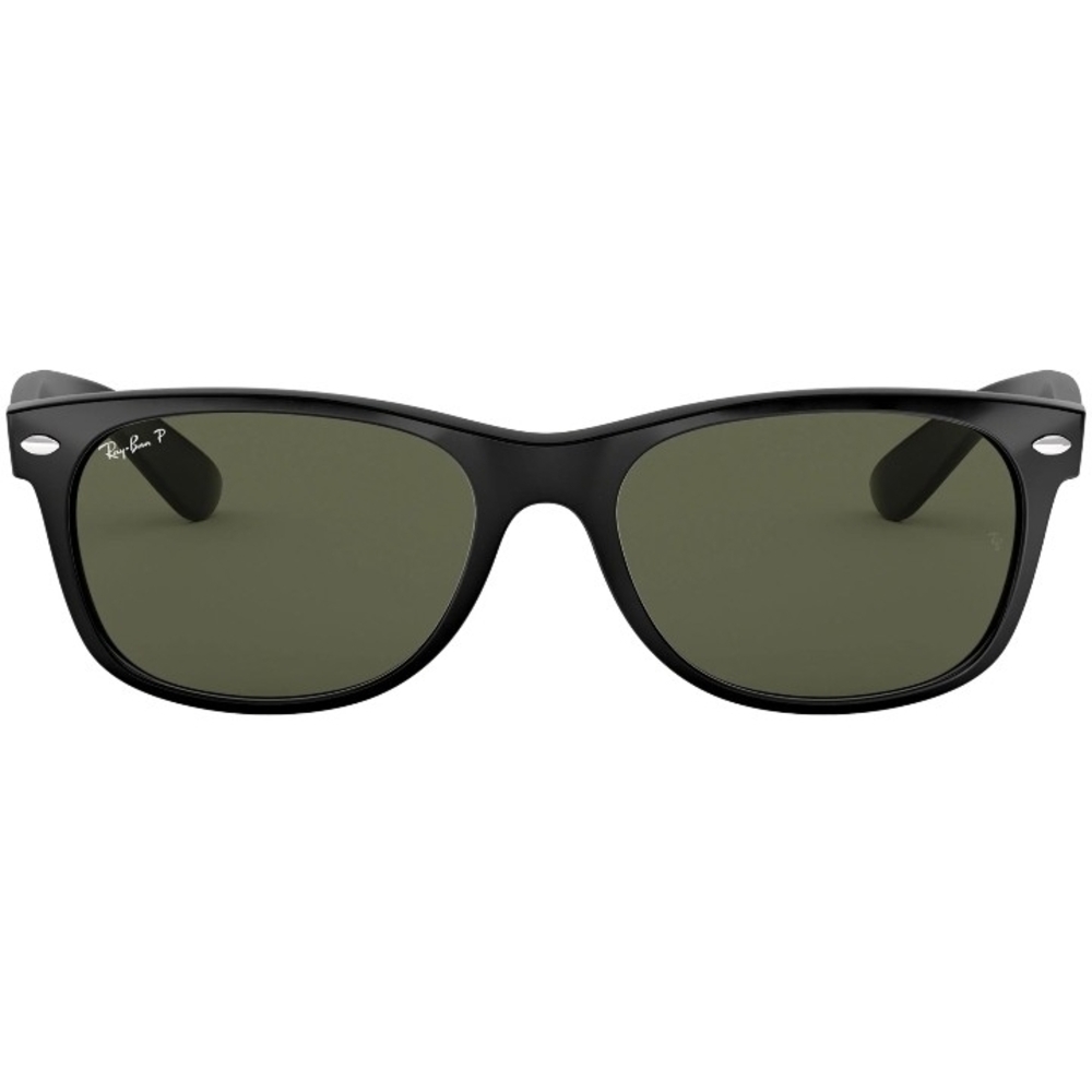 Ray-Ban Black Sunglasses with Olive Lenses